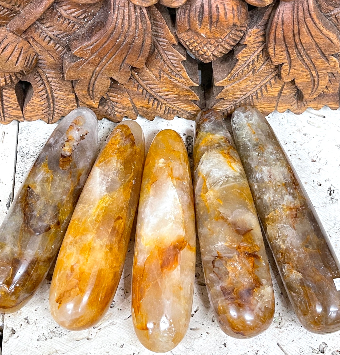 XLarge Golden Healer Quartz Wands