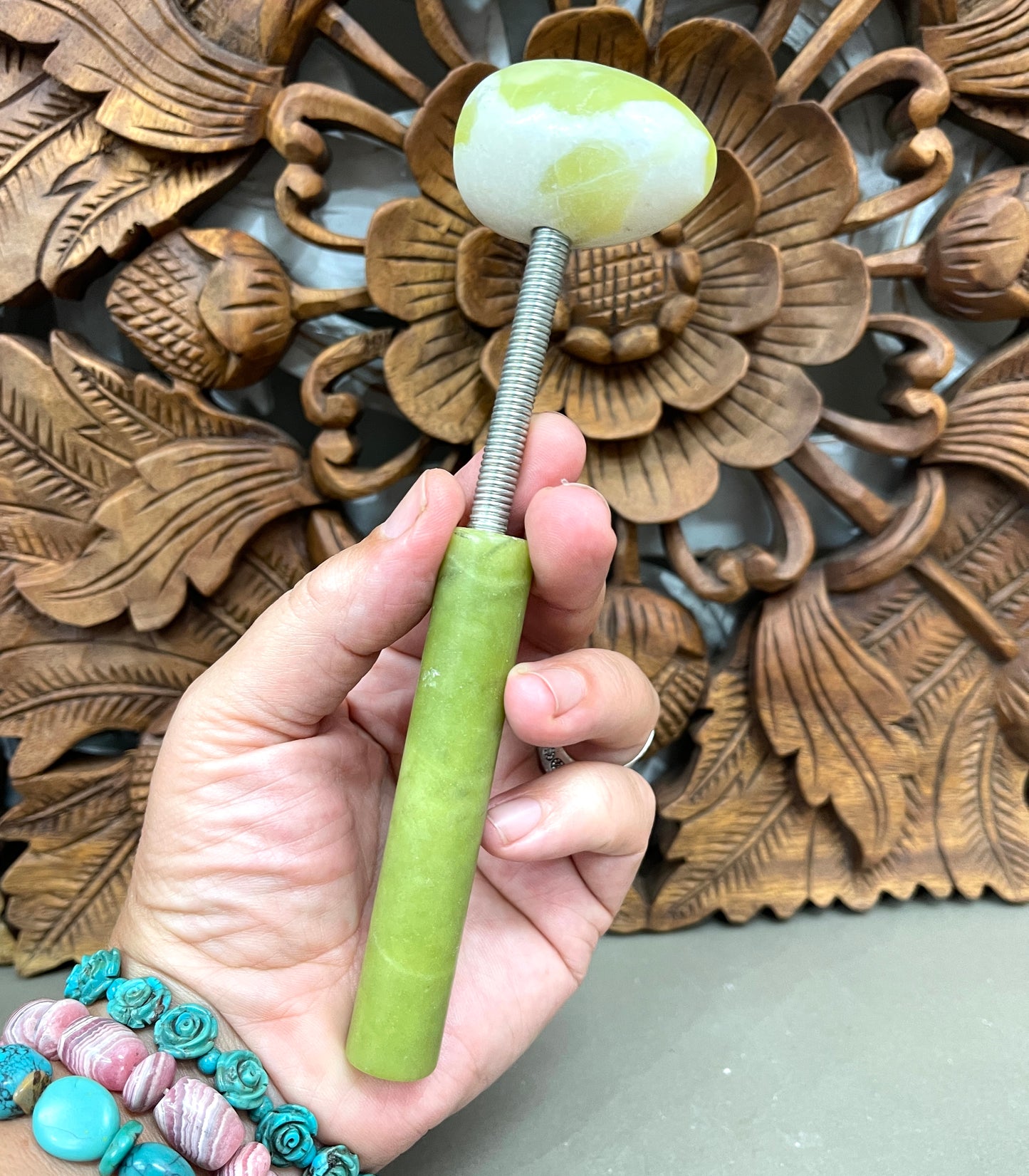 Jade Springed Body Massager