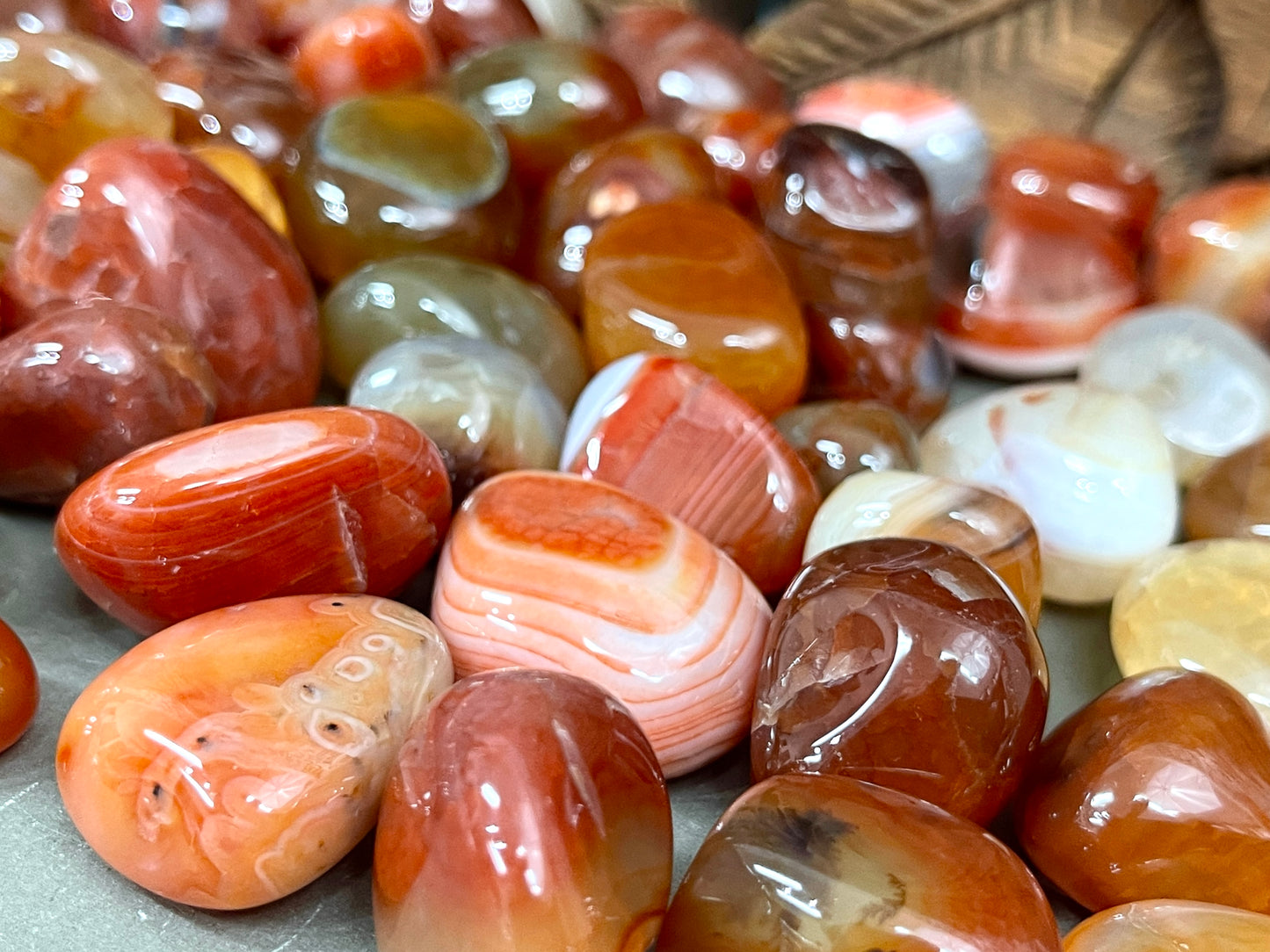 Carnelian Tumbles