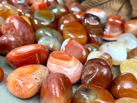Carnelian Tumbles
