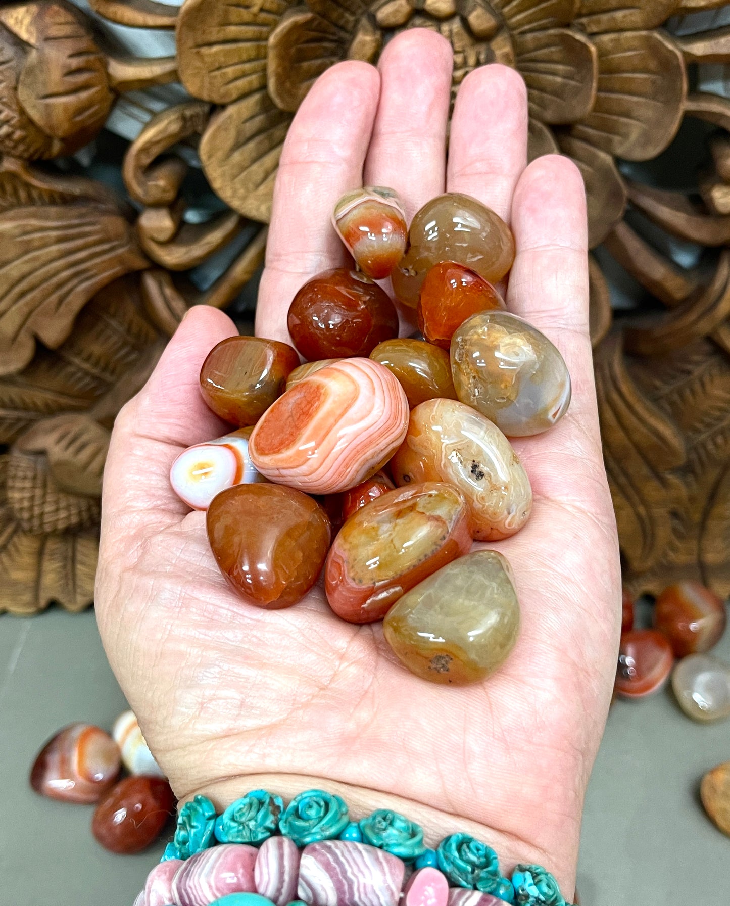 Carnelian Tumbles
