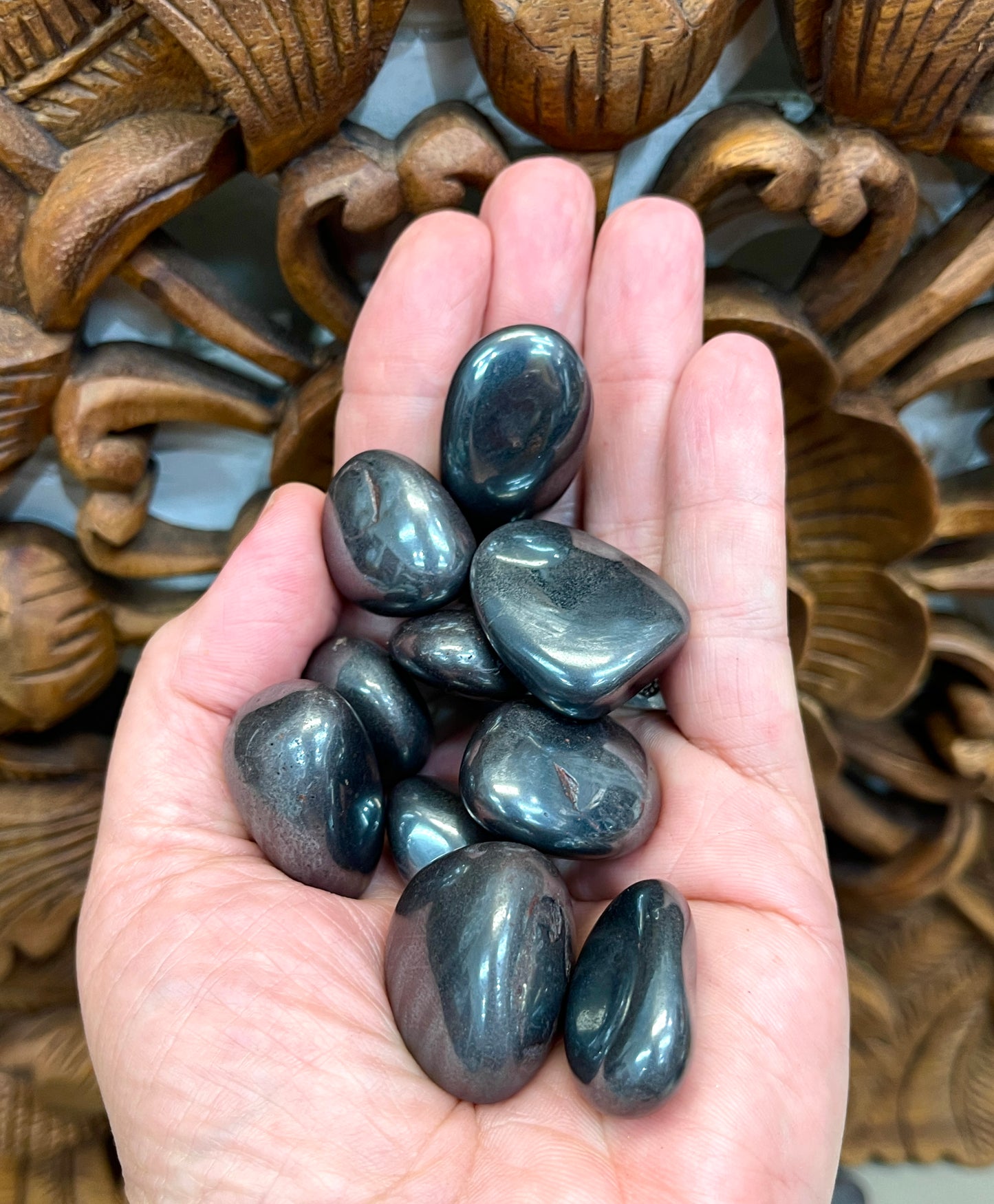 Hematite Tumbles