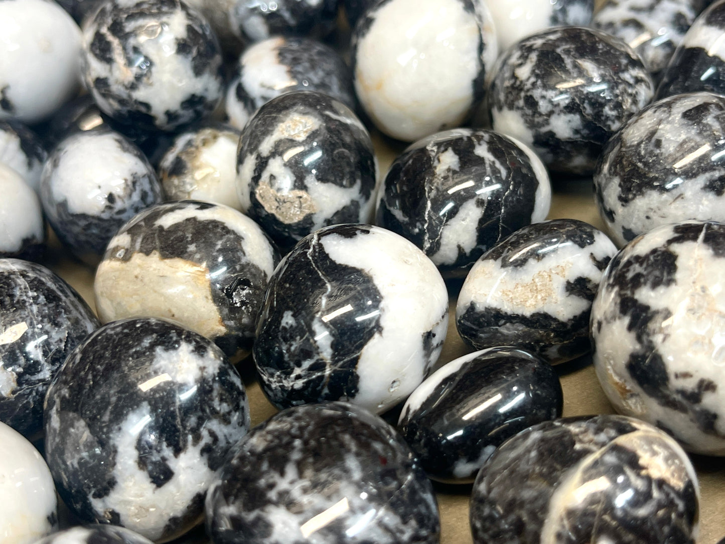 Zebra Agate Tumbles
