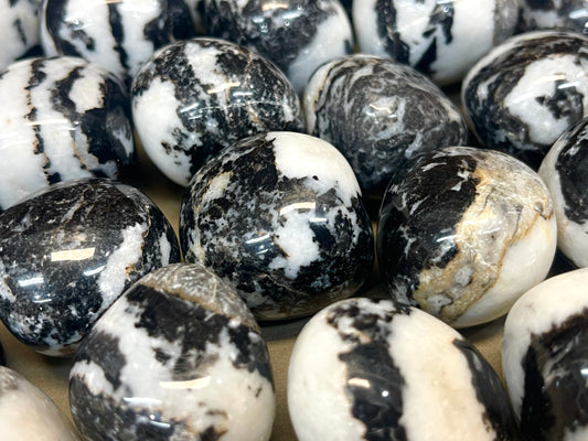 Zebra Agate  Tumbles