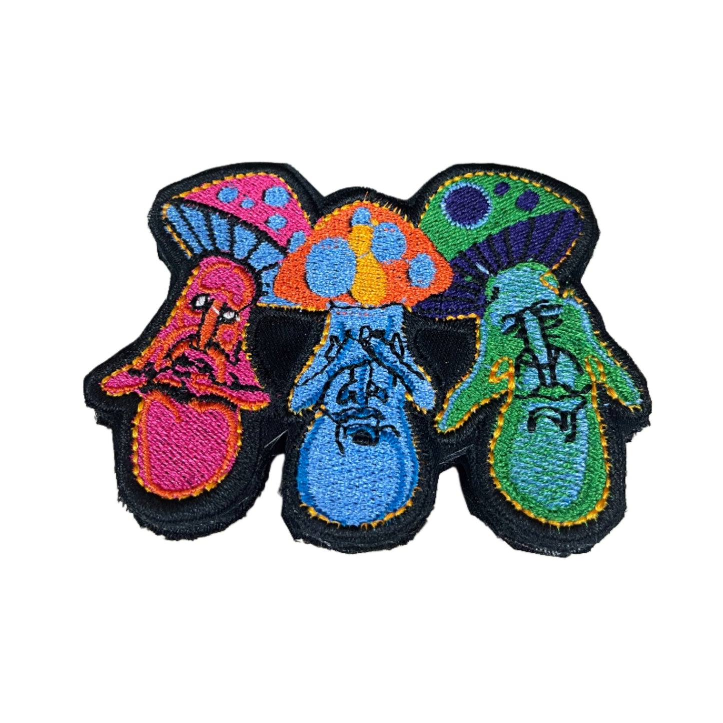 See No Evil Mushrooms Patches