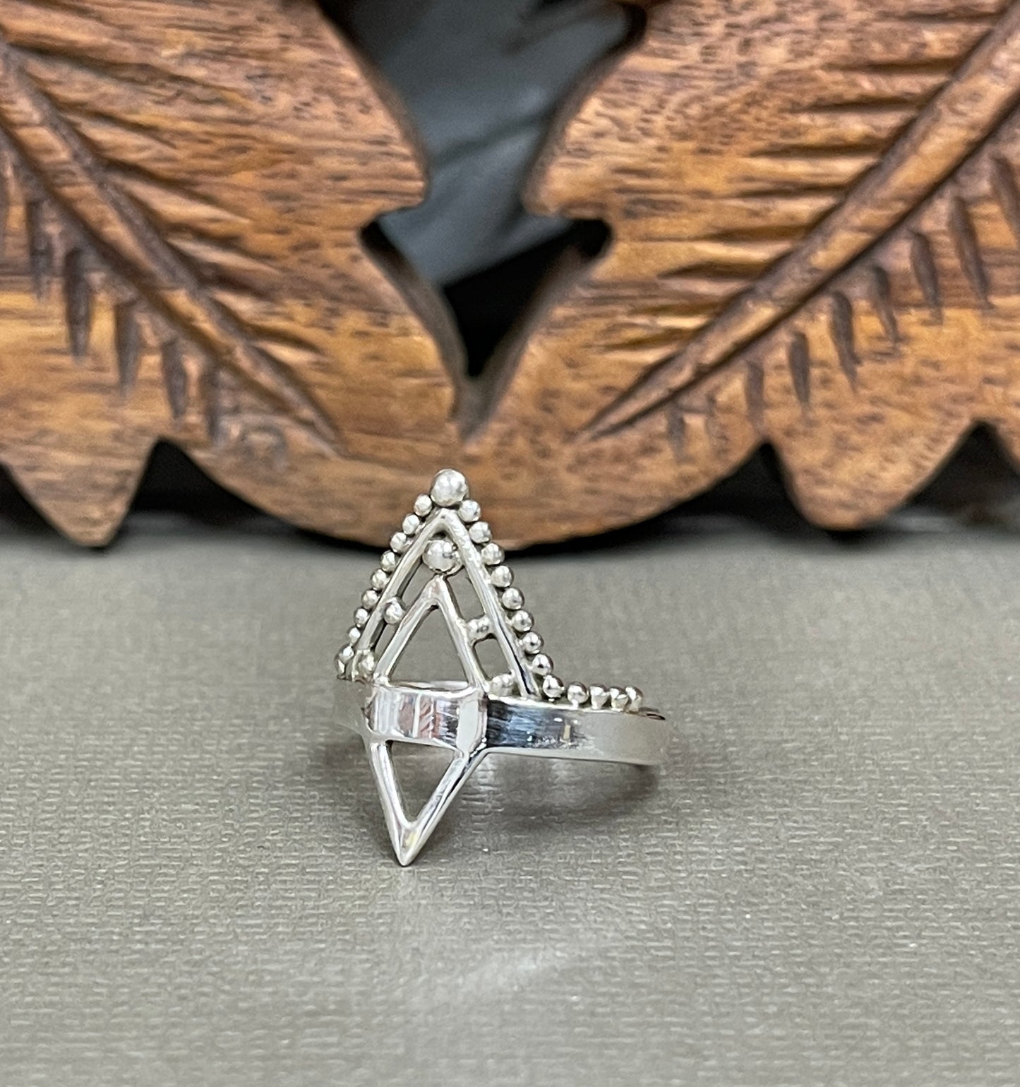 Sterling Silver Rajasthani ring