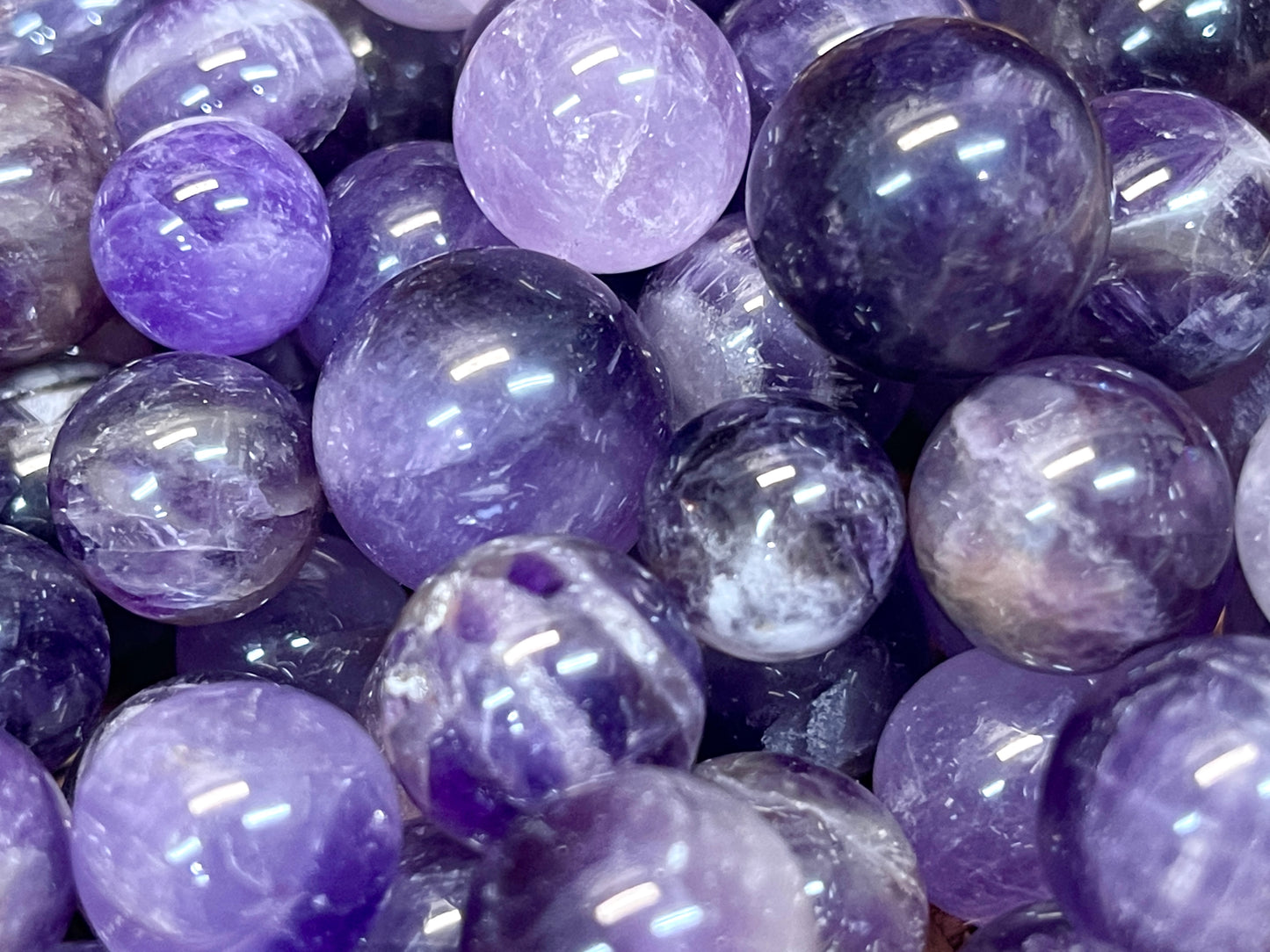 Mini Amethyst Spheres