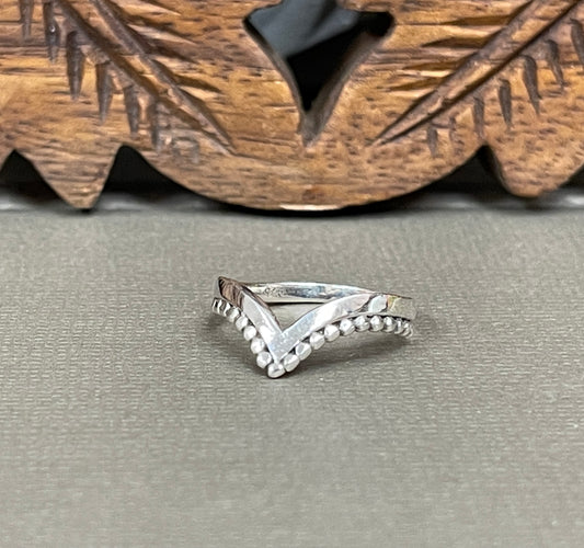 Rajasthani Chevron rings