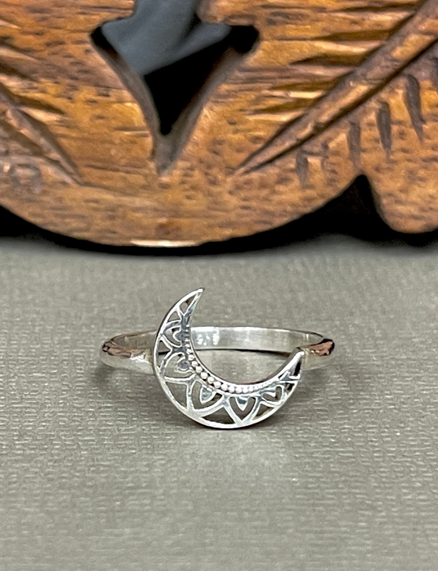 Crescent Moon Ring