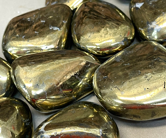 Large Chalcopyrite Tumbles