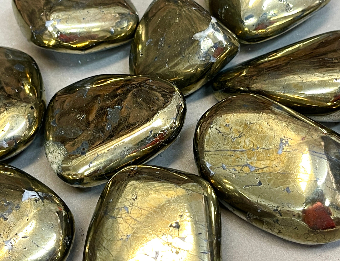 Large Chalcopyrite Tumbles