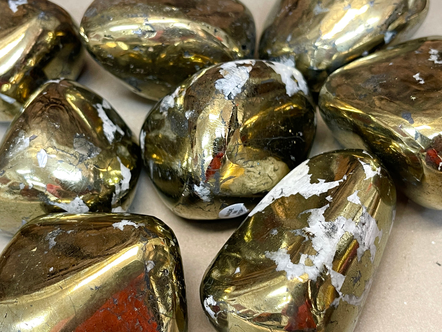 Large Chalcopyrite Tumbles