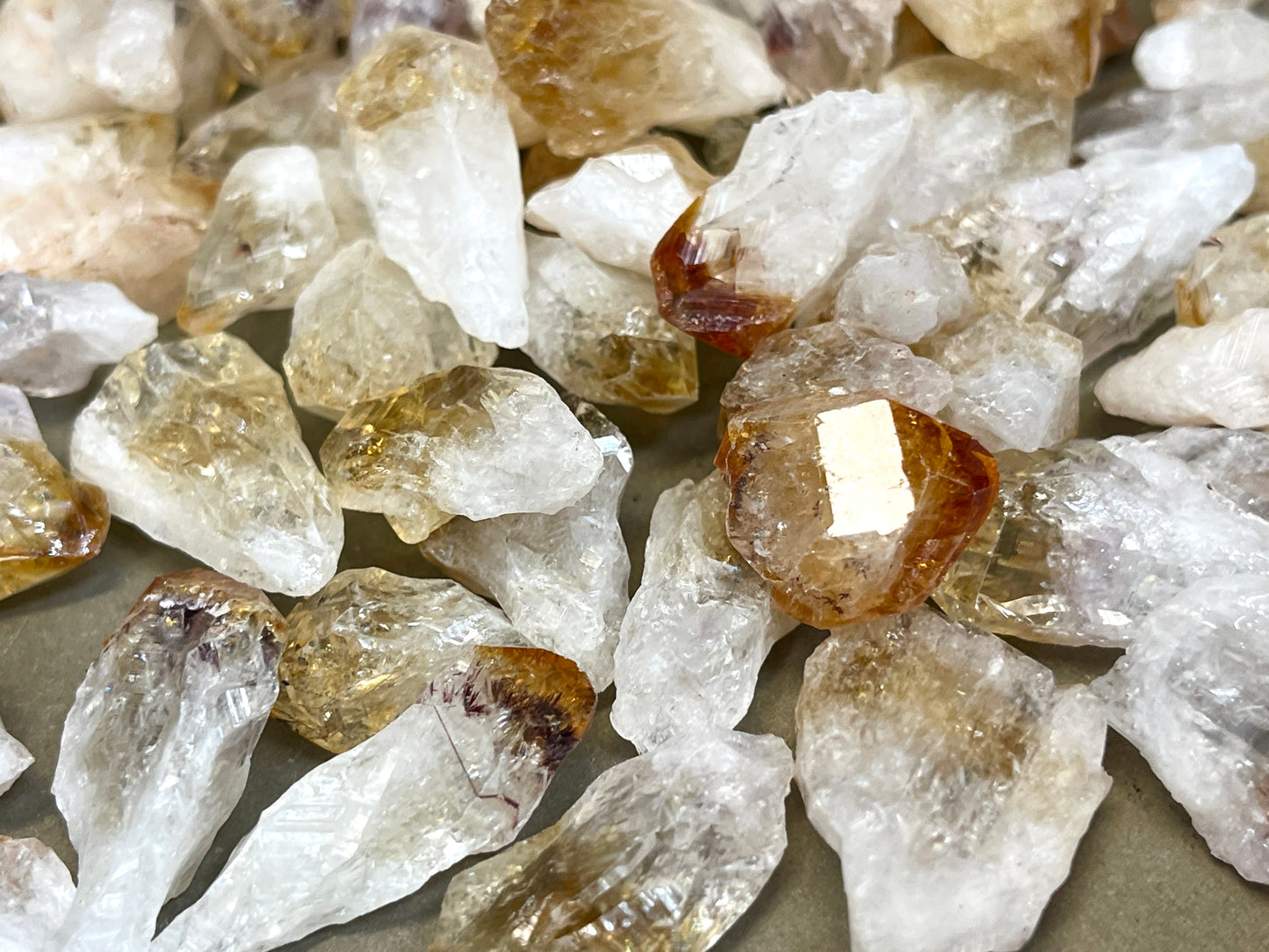 Raw Citrine Points