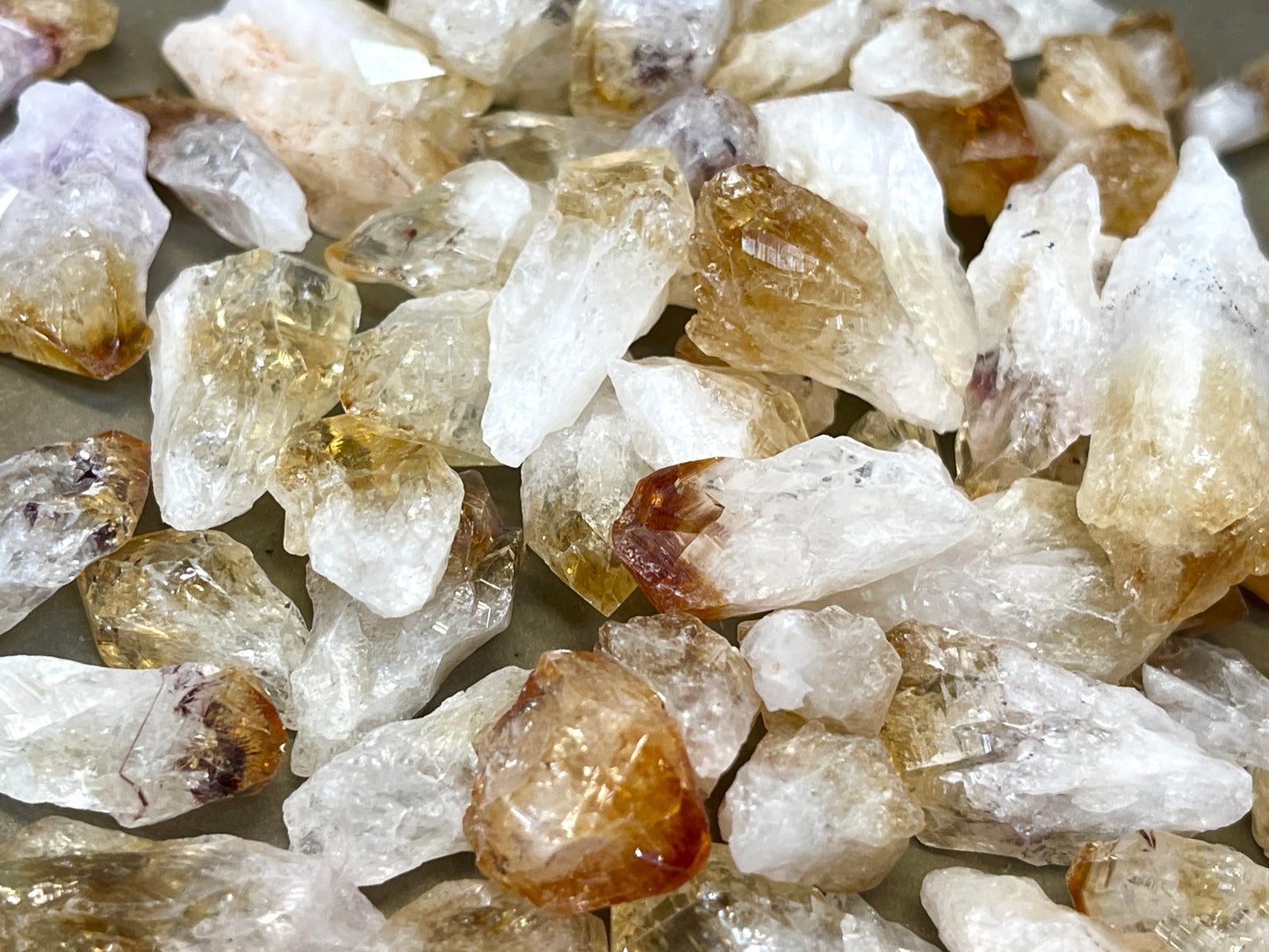 Raw Citrine Points