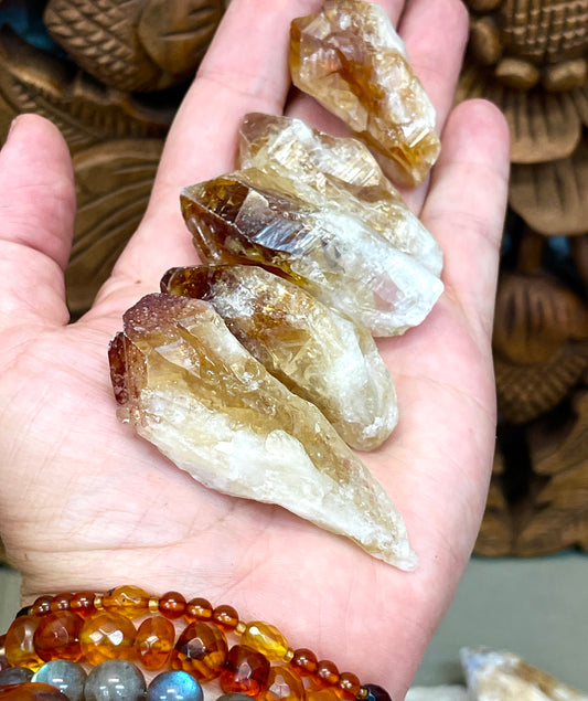 Raw Citrine Points
