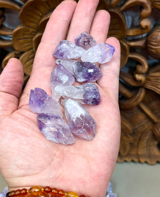 Raw Amethyst Points