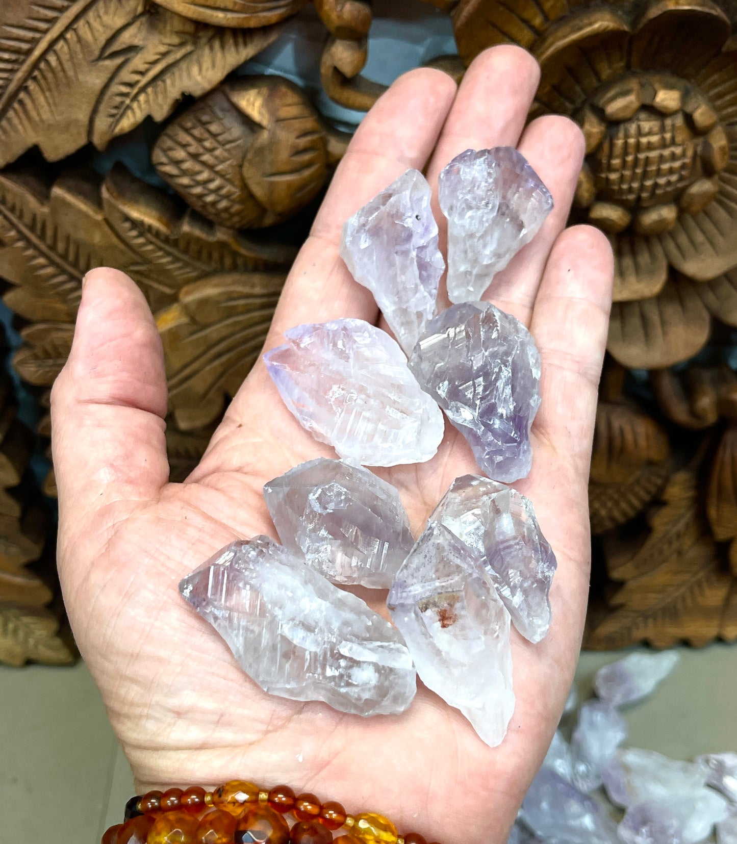 Raw Amethyst Points