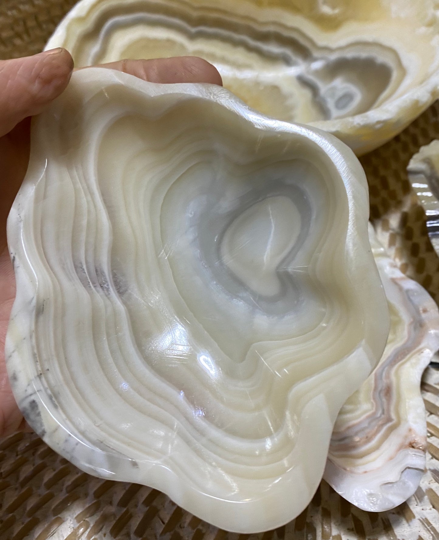 Zebra Onyx Freeform Bowls- Available in 4 sizes