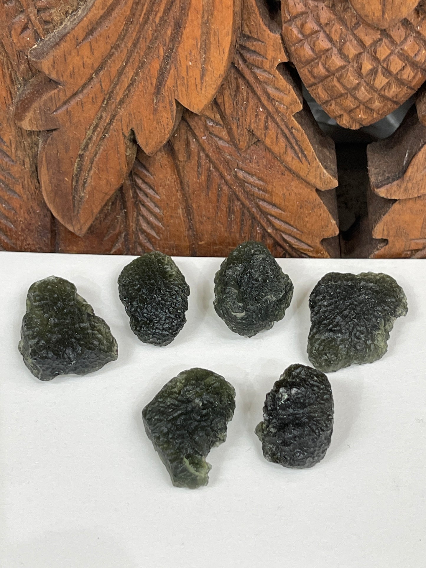 Large Size Raw Moldavite Specimens
