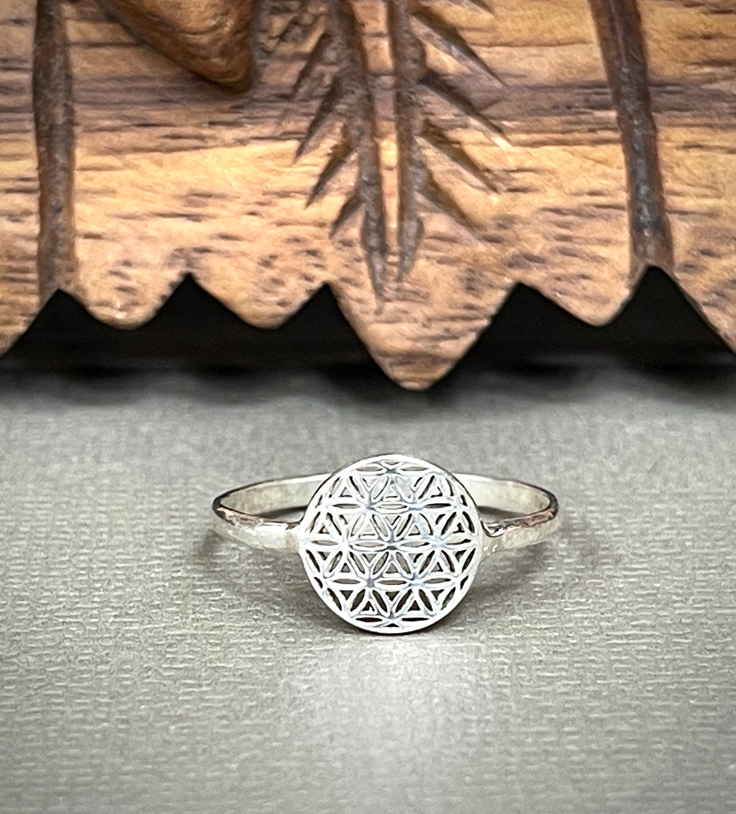 Flower of Life Ring