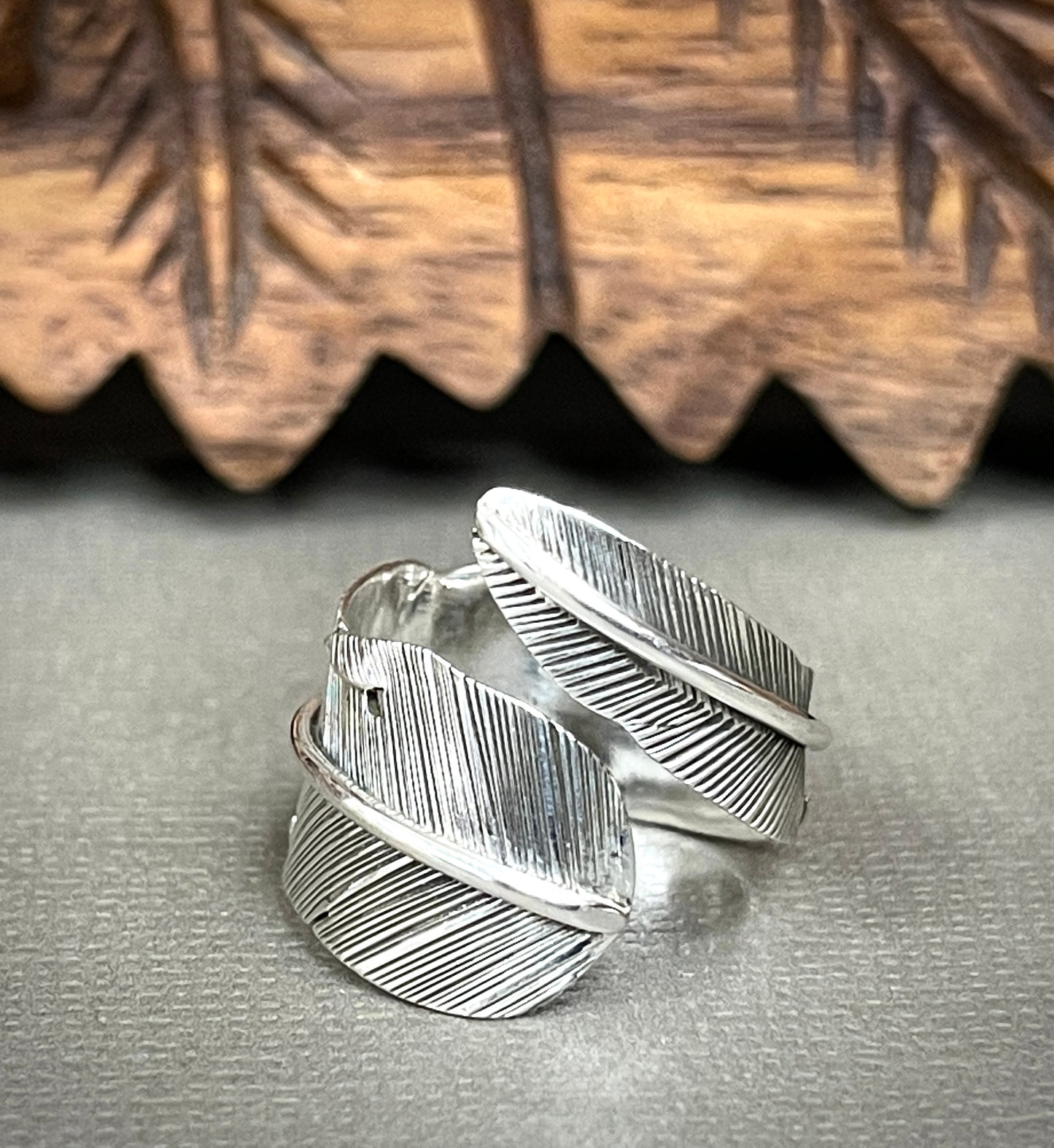 Feather Wrap Ring