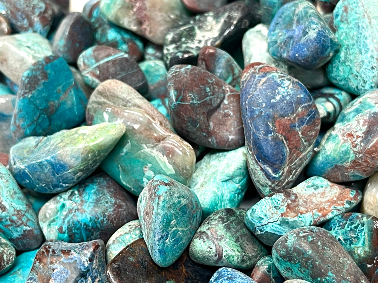 Shattuckite Tumbles