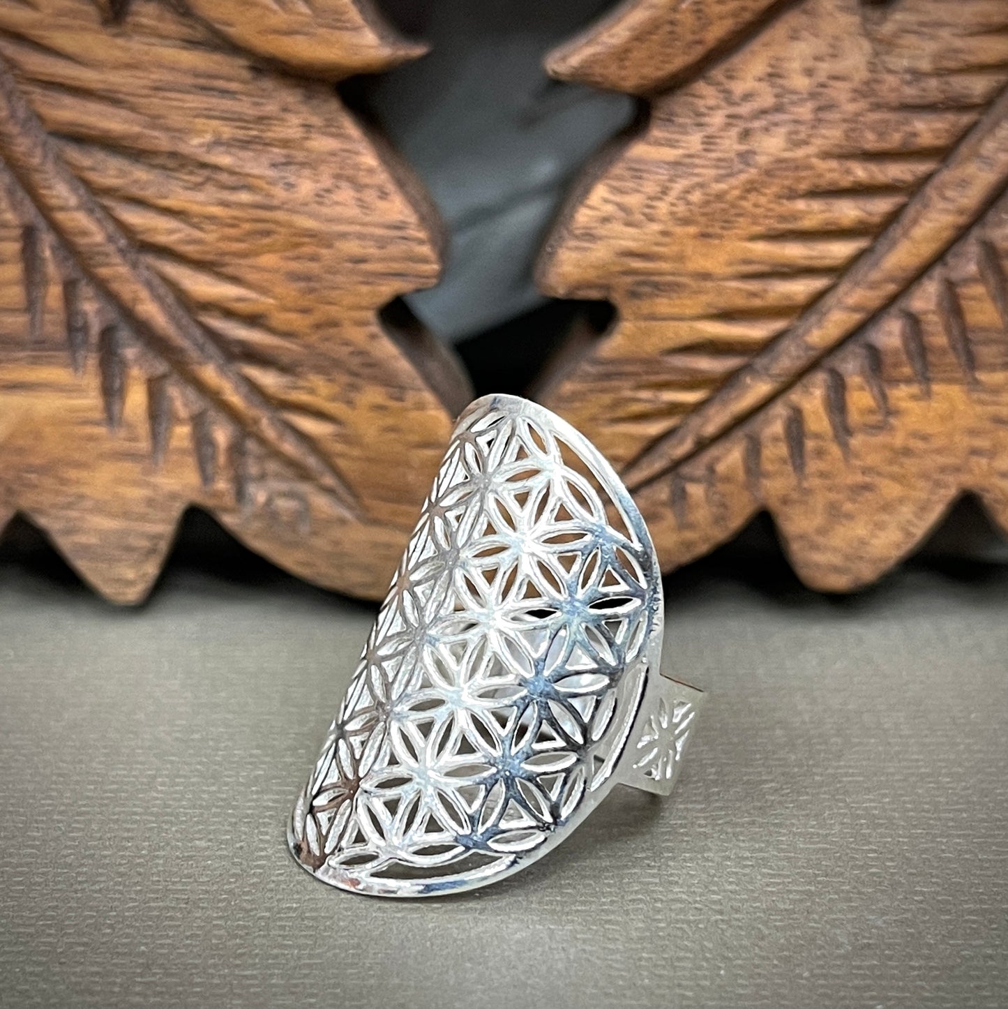 Flower of Life Ring