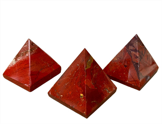 Red Jasper Pyramids
