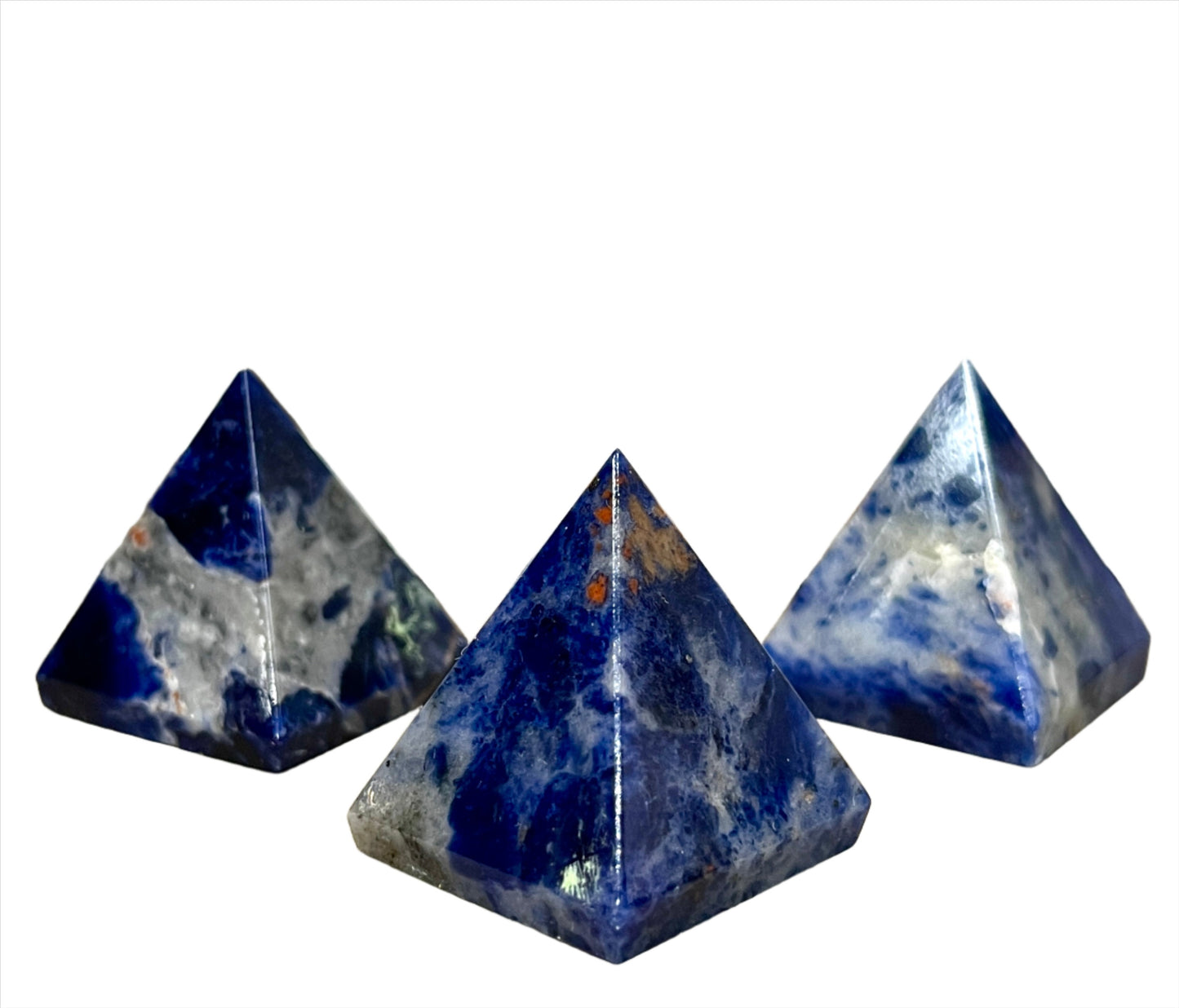 Sodalite pyramids