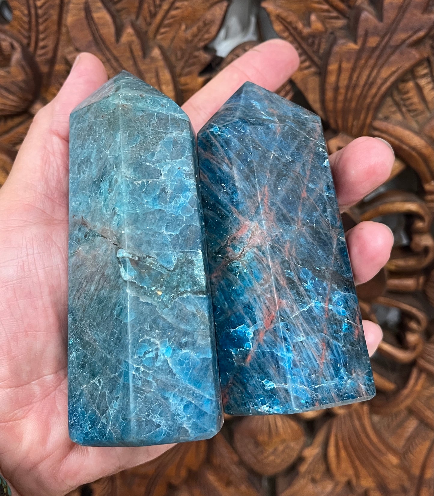 Large Size Apatite Base Cut Points