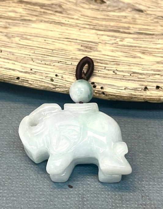 Jade Elephant Pendants