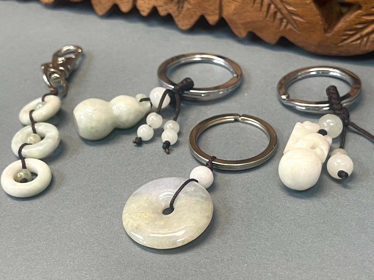 Jade Keychain