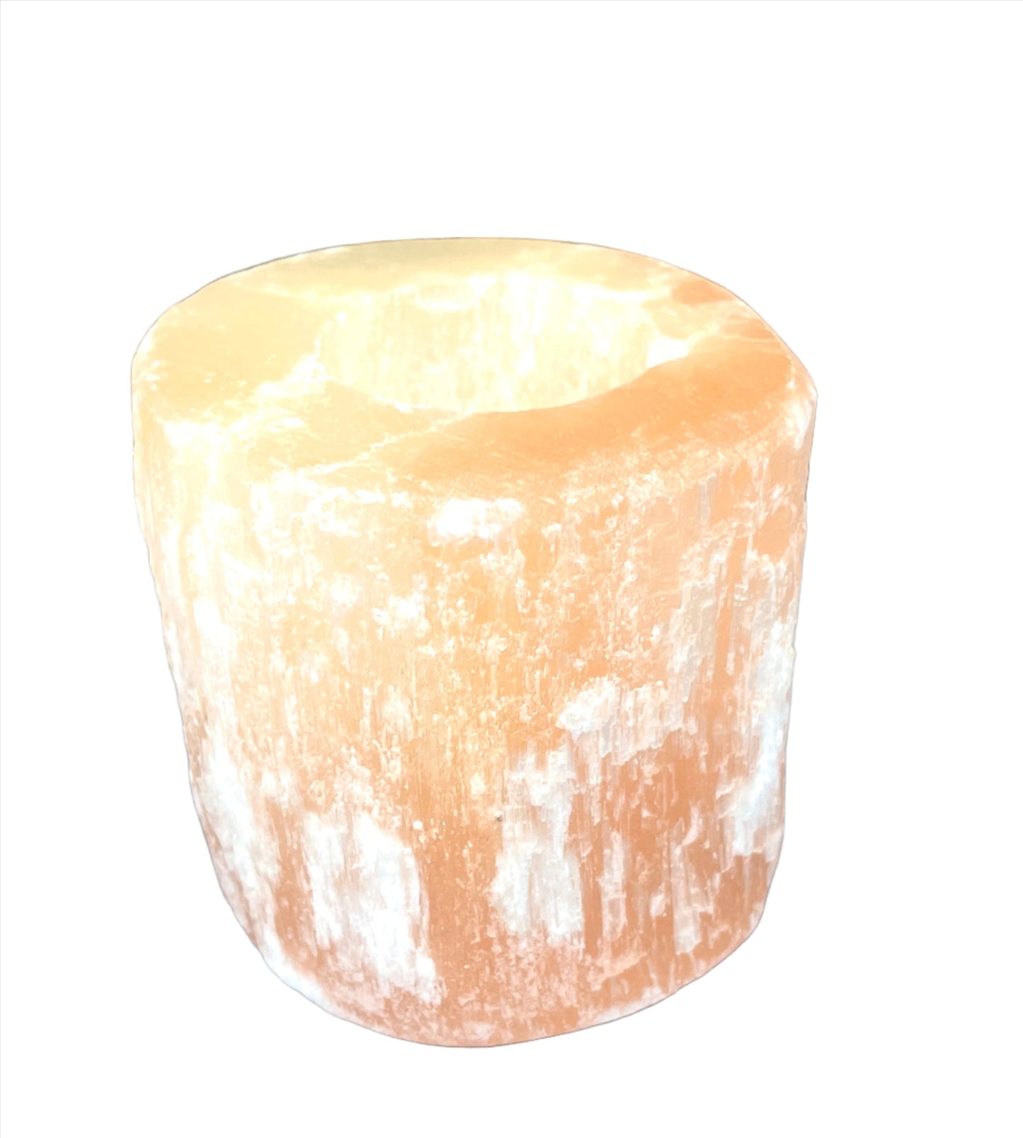 Selenite Candle Holders