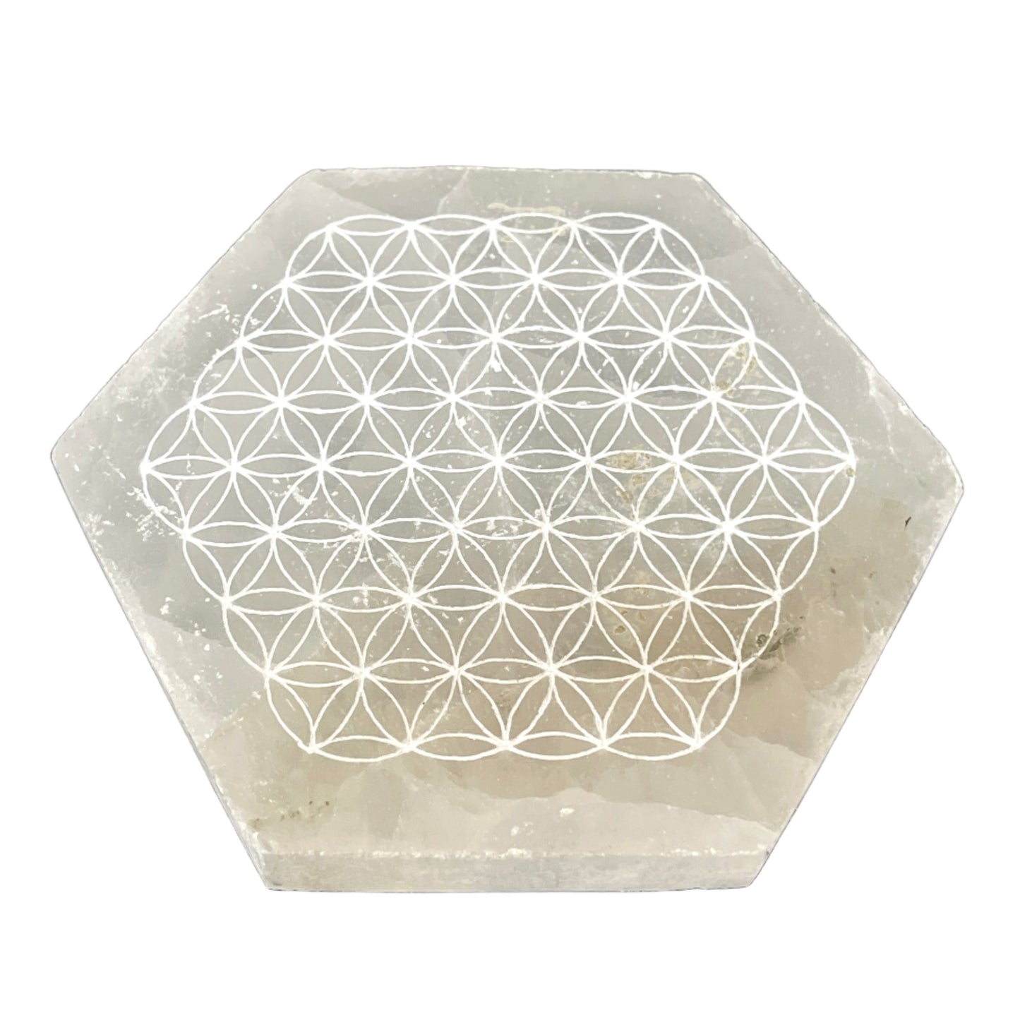 Selenite Crystal Charging Cleansing tiles