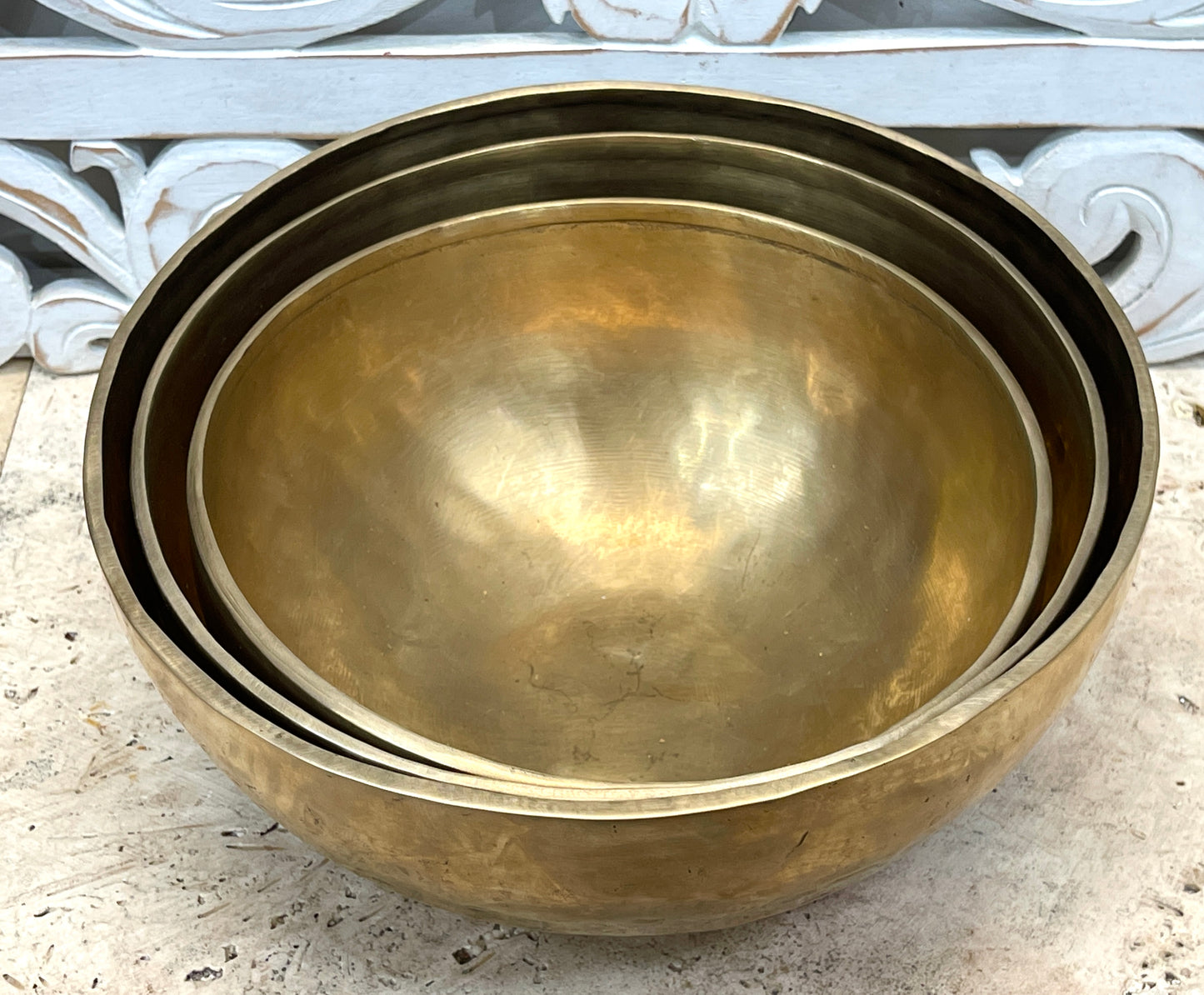 Seven Metal Singing Bowls | XL