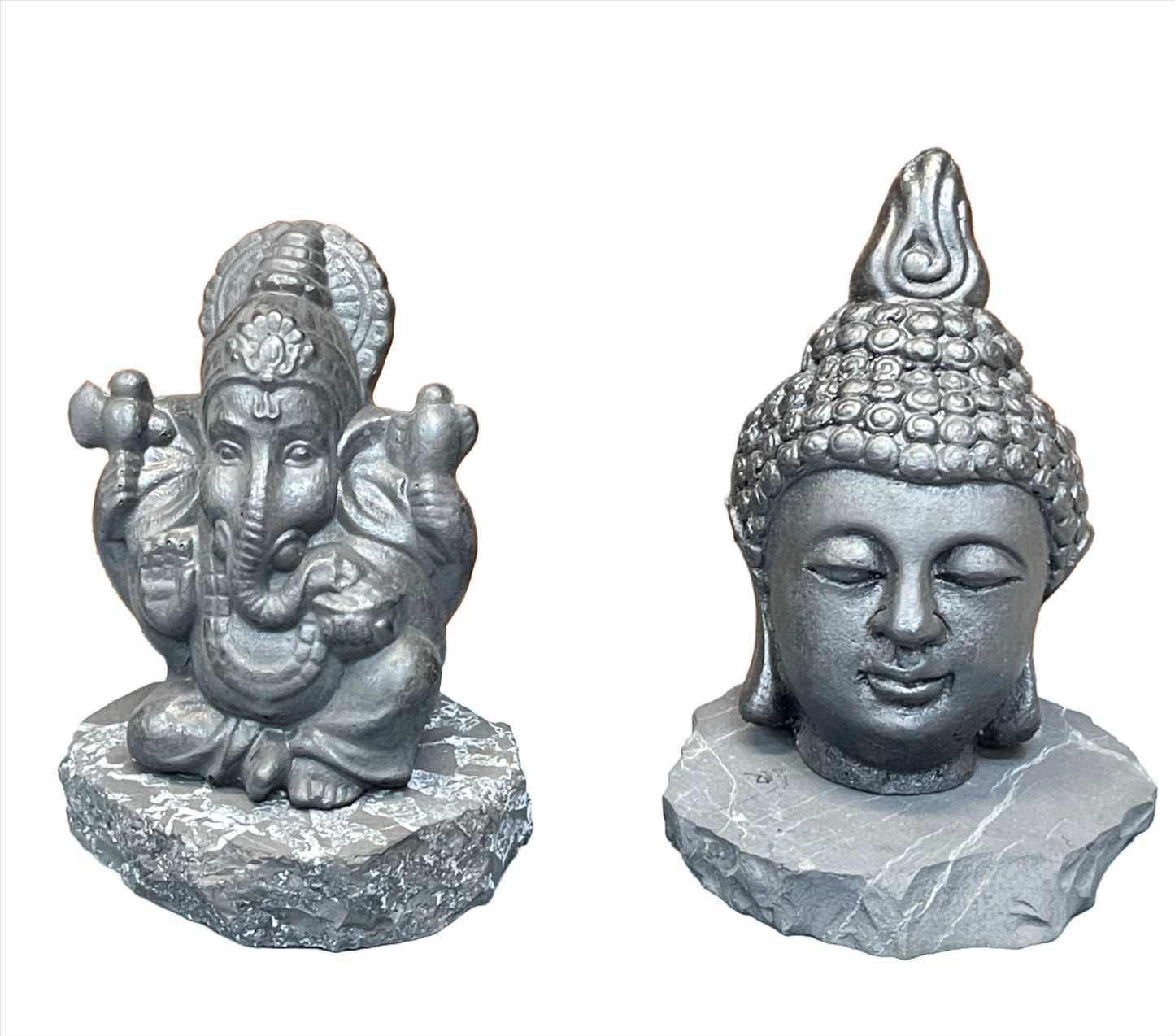 Shungite Buddha & Ganesh
