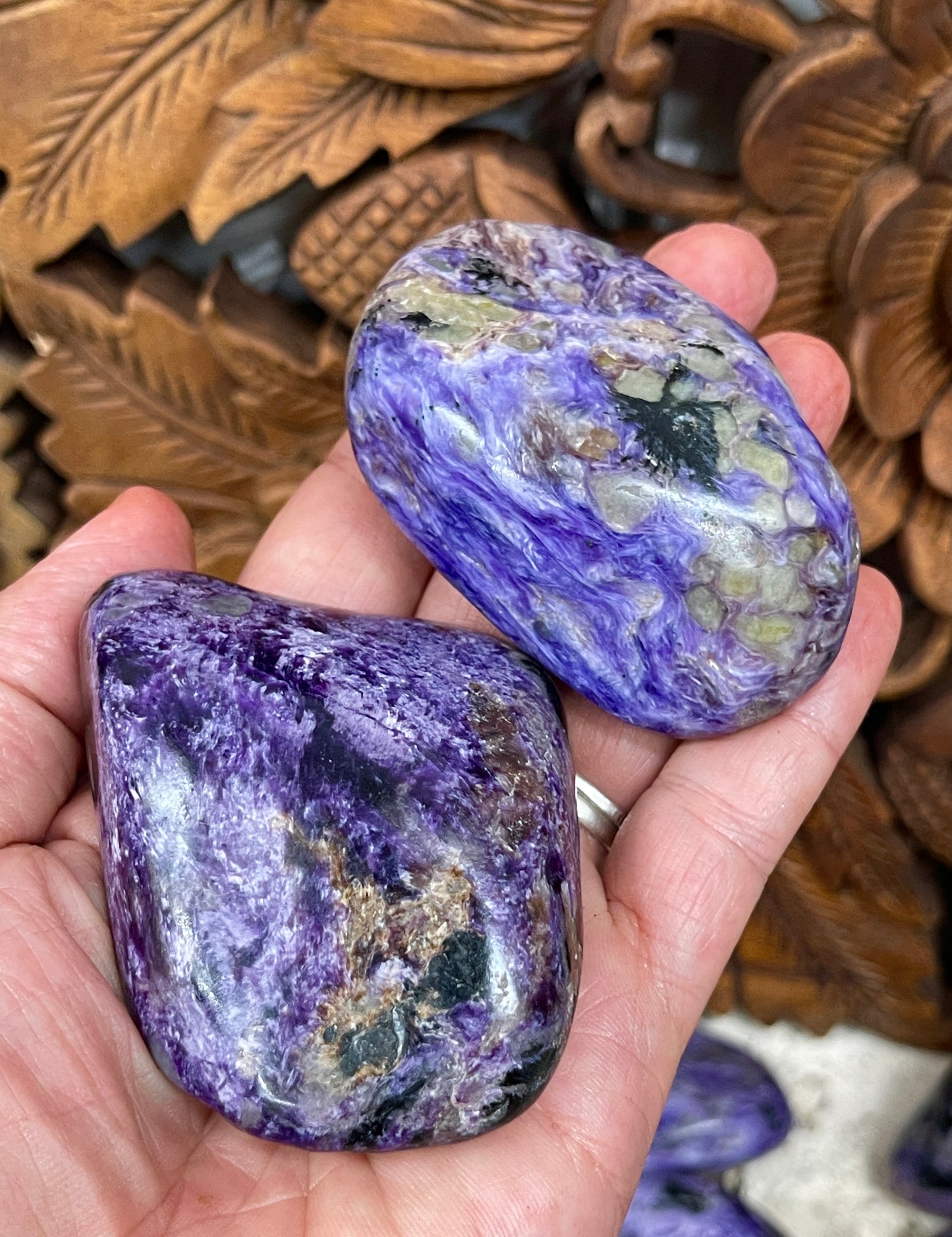 Large Charoite Tumbles