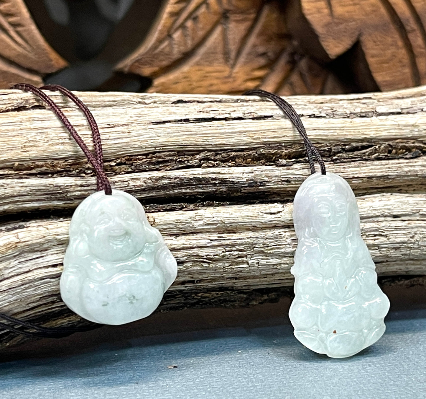 Jade Buddha Pendants