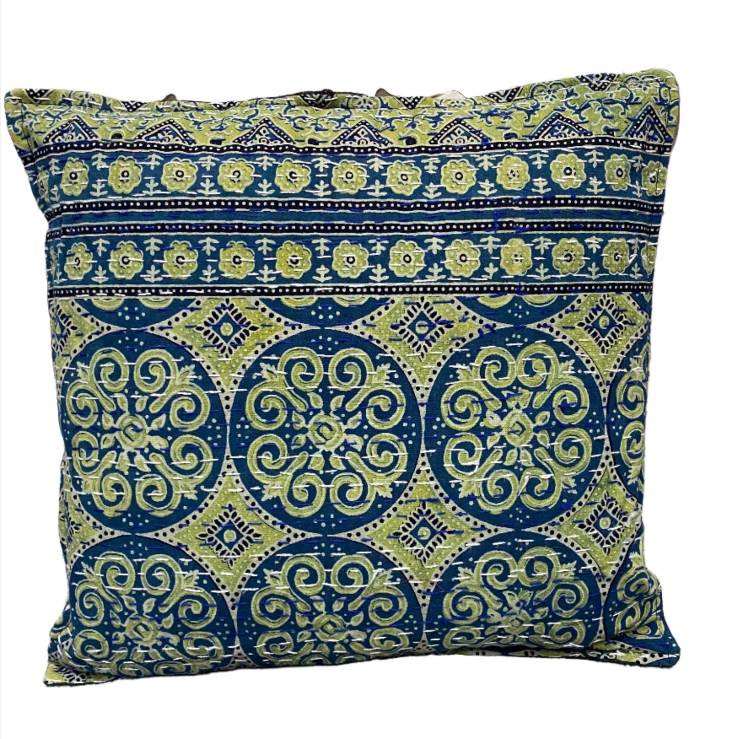 Rajasthani Kantha Throw Pillow Cases