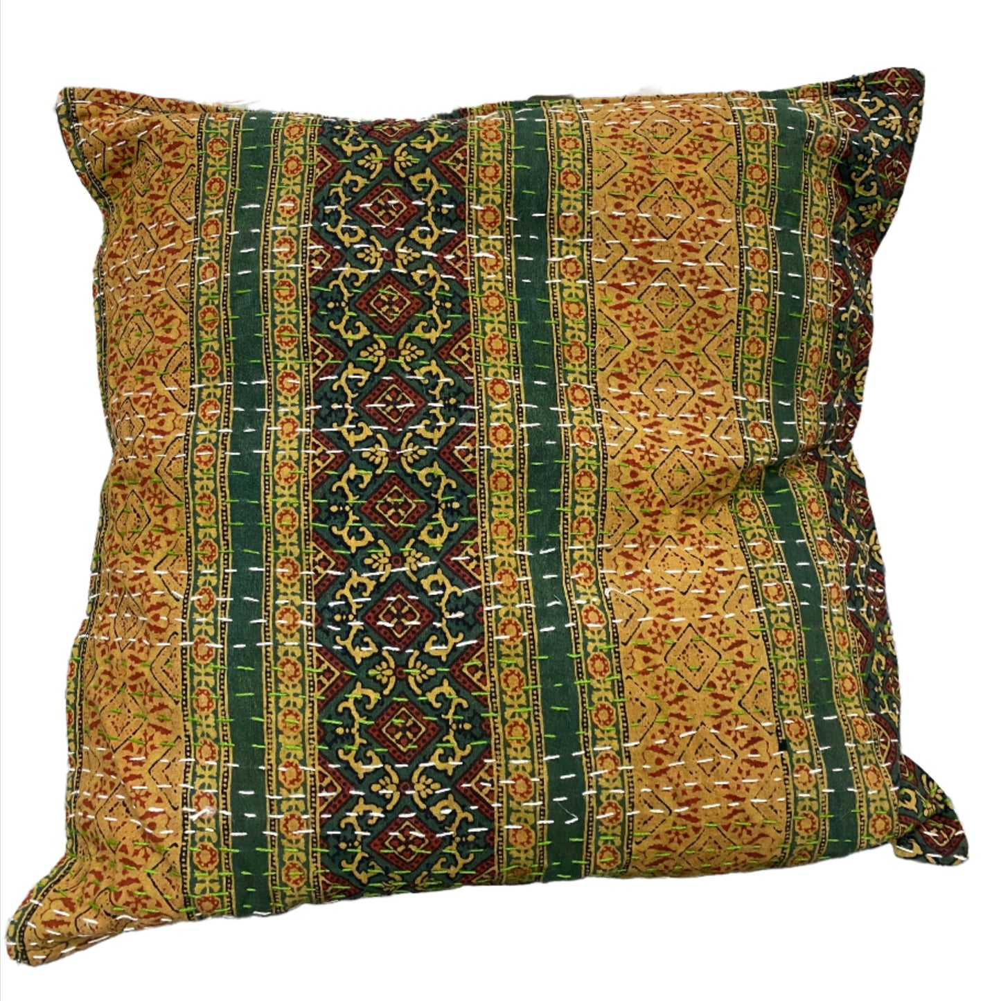 Rajasthani Kantha Throw Pillow Cases