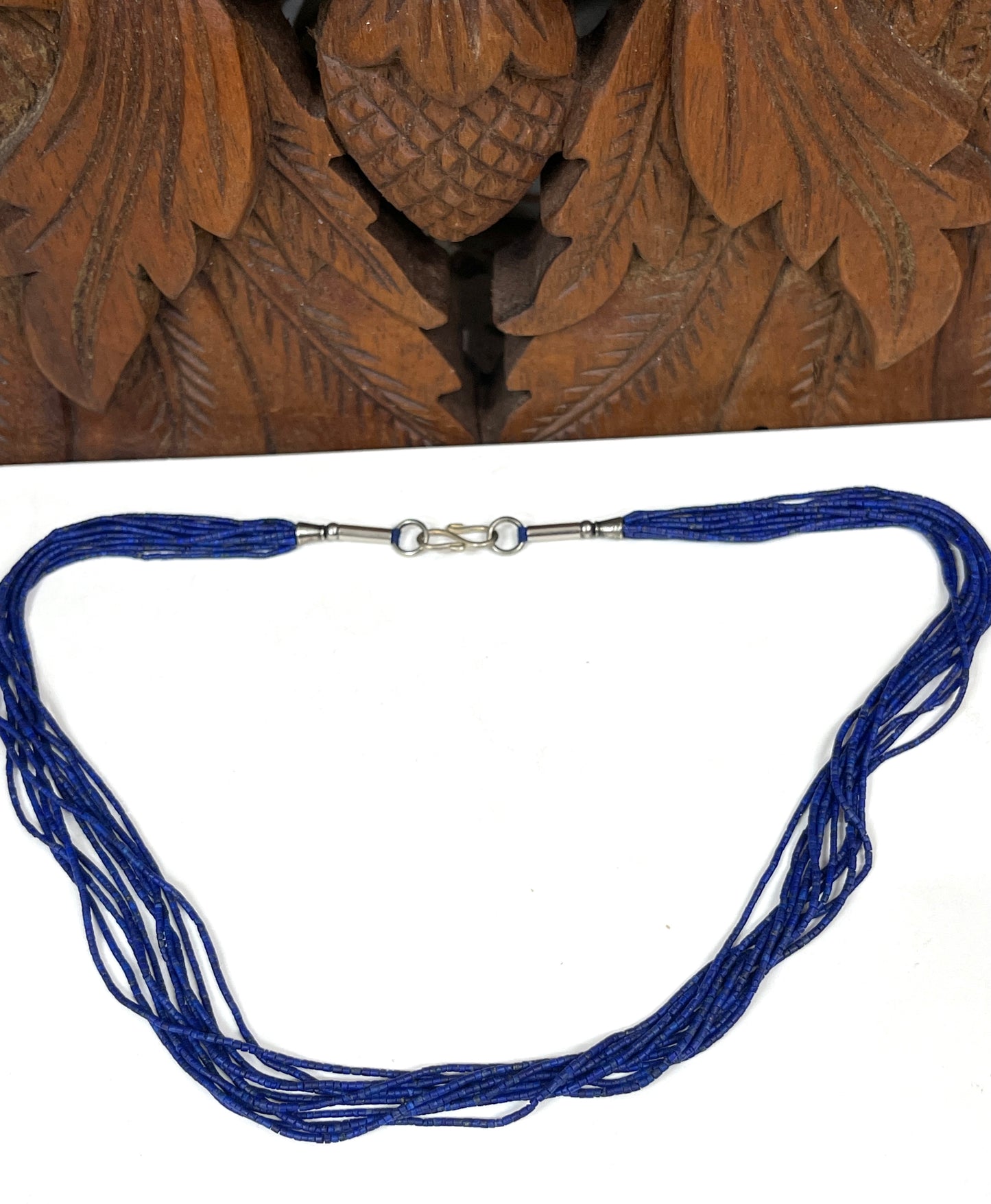 Turquoise, Jade or Lapis Multi Strand Heishi Necklaces