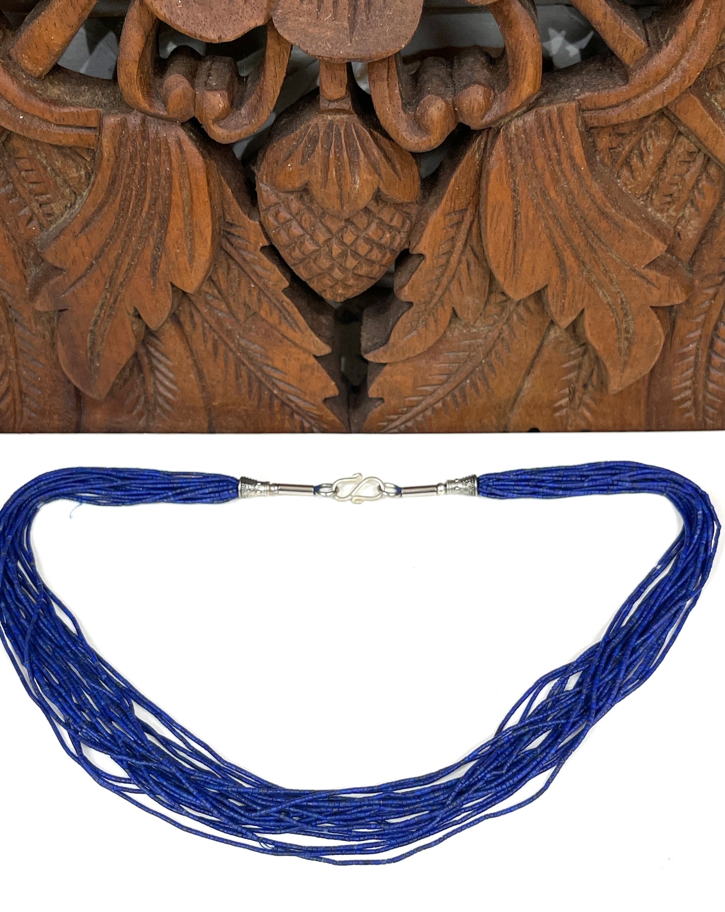 Turquoise, Jade or Lapis Multi Strand Heishi Necklaces