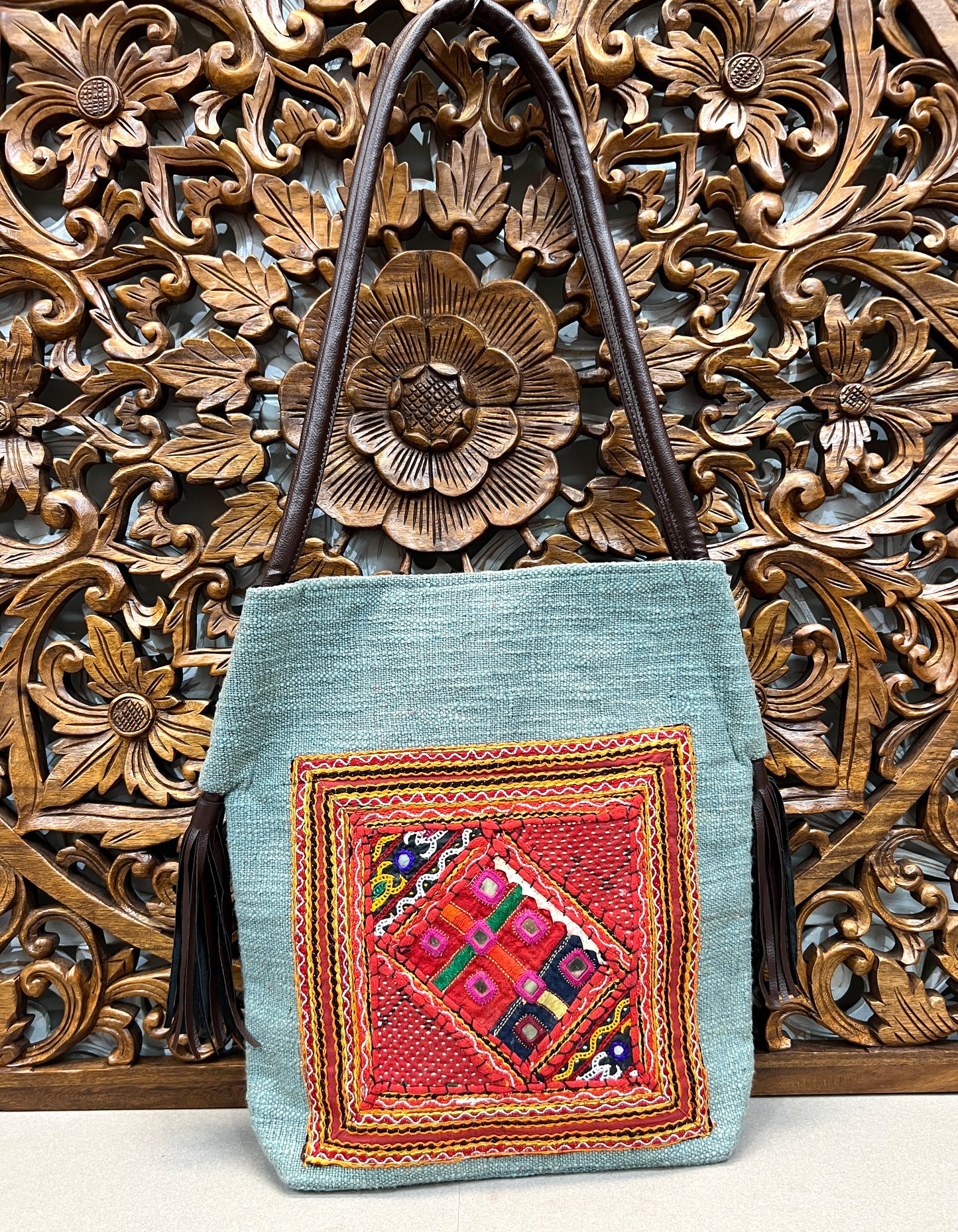 Vegan Leather Rajasthani Bag