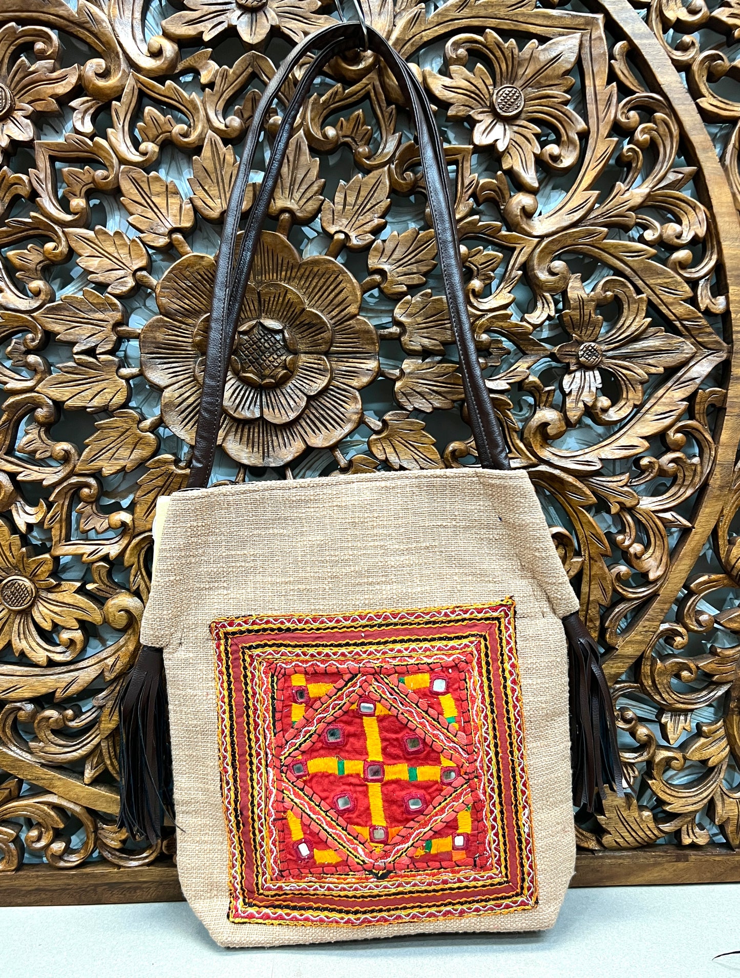 Vegan Leather Rajasthani Bag