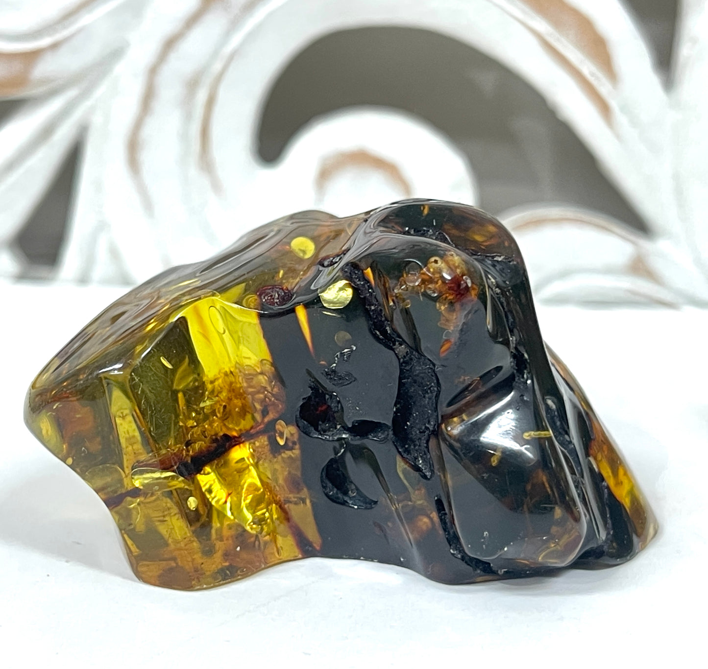 Polished Amber Specimens