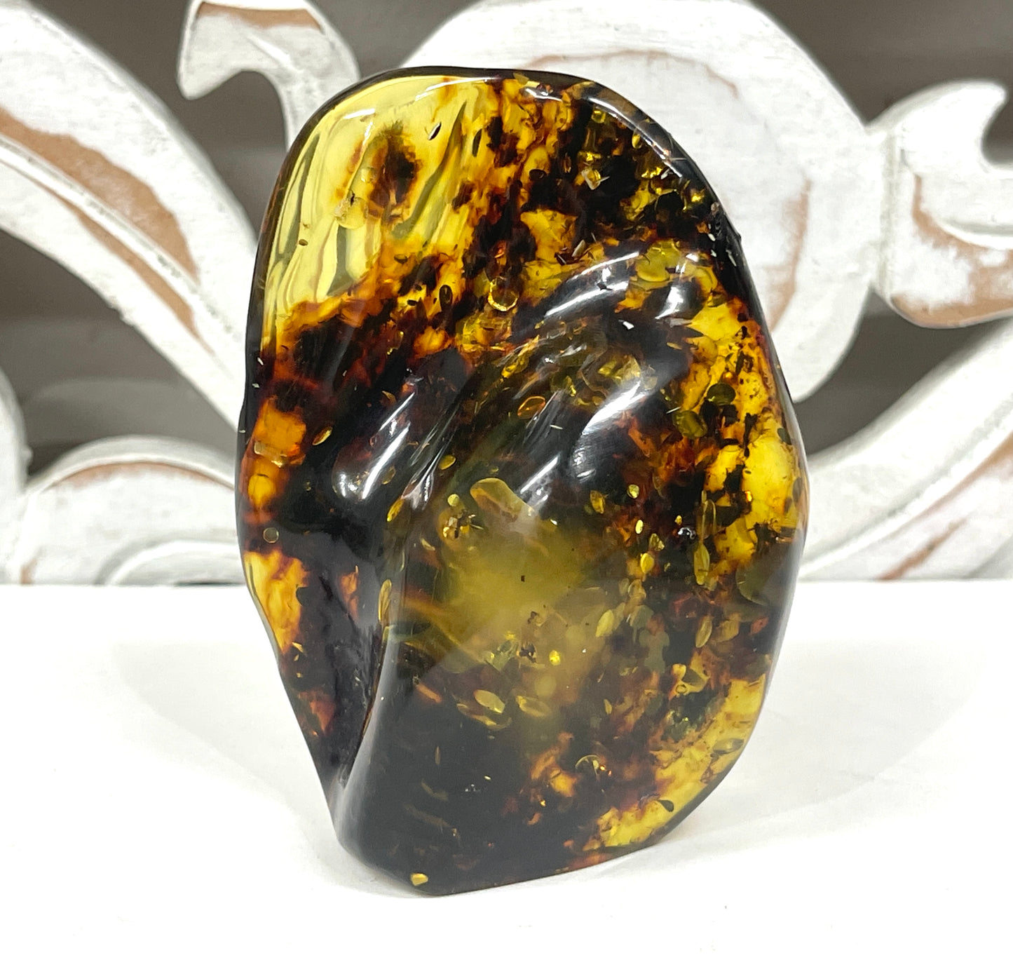 Polished Amber Specimens
