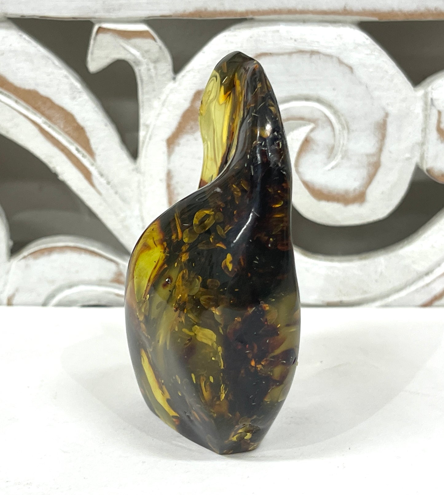 Polished Amber Specimens