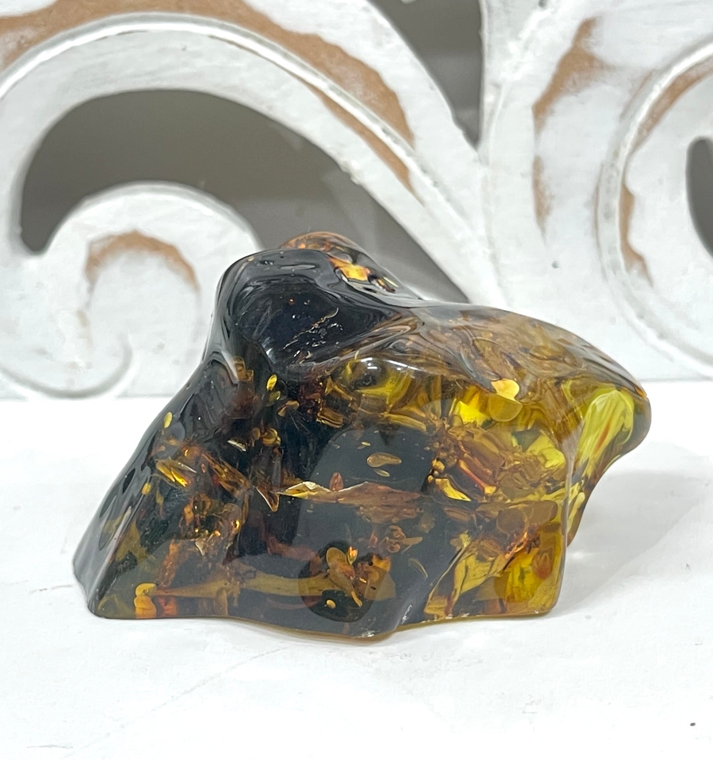 Polished Amber Specimens