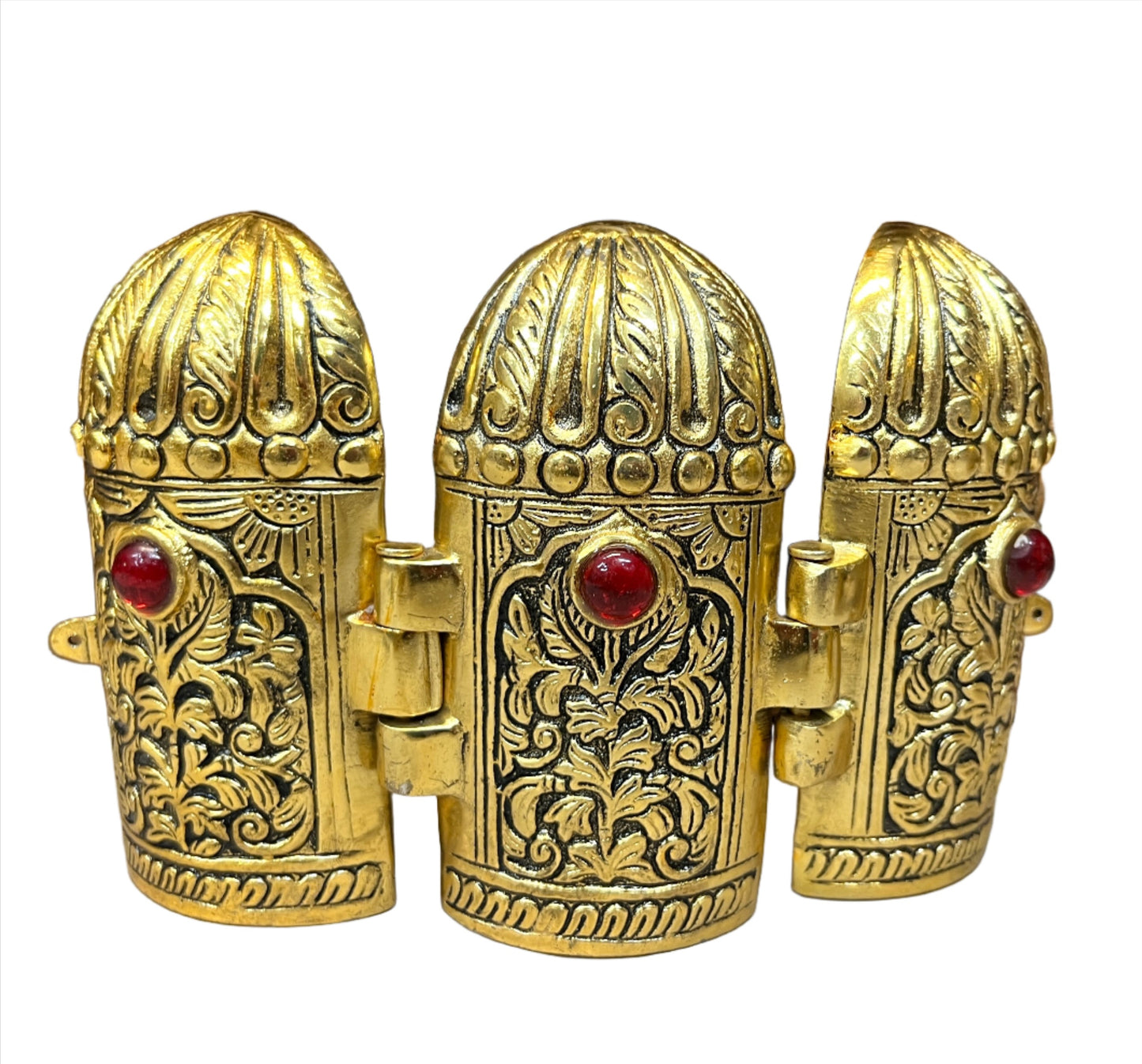 Altar Box Statue with Ganesh, Saraswati and Laxmi