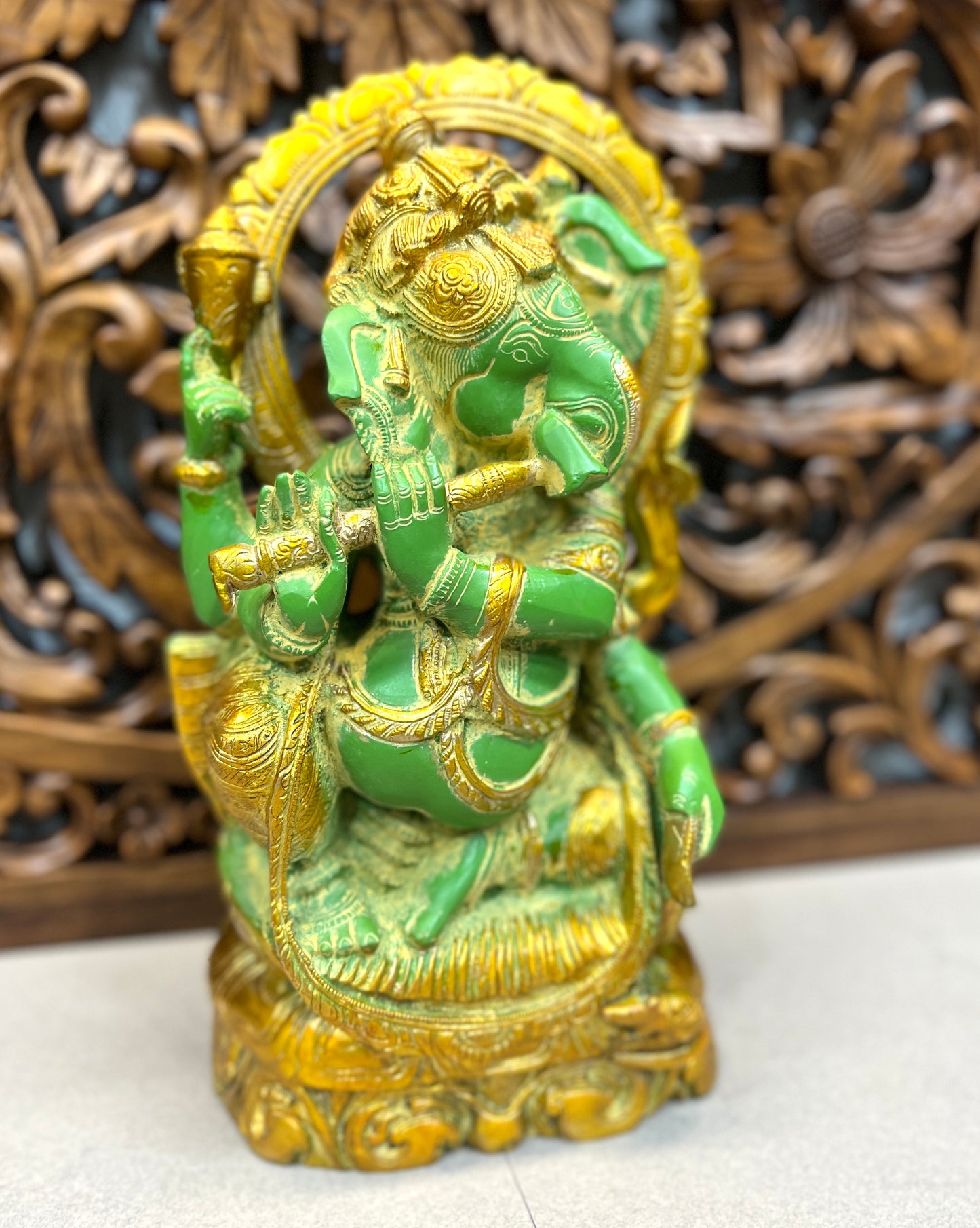 Ganesh Statue - Remover of Obstacles 33cm x 19cm